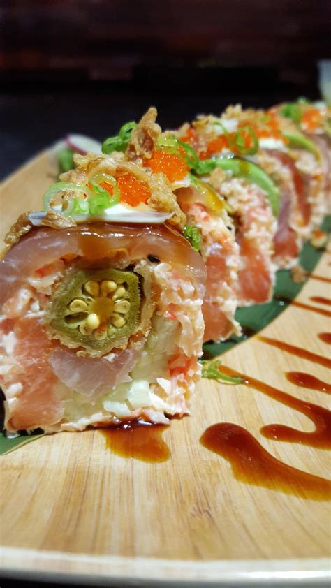Unconventional sushi: The red voodoo roll